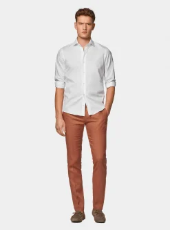 Camicia in puro cotone operato