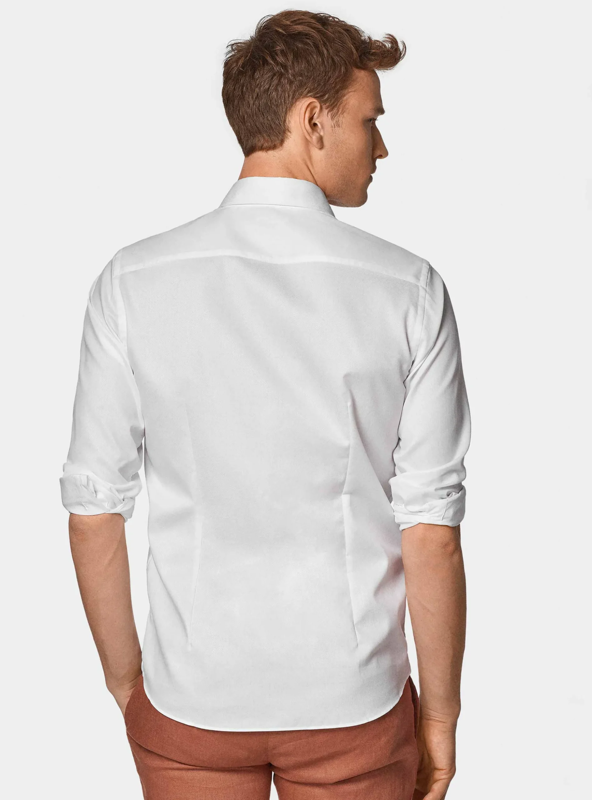 Camicia in puro cotone operato