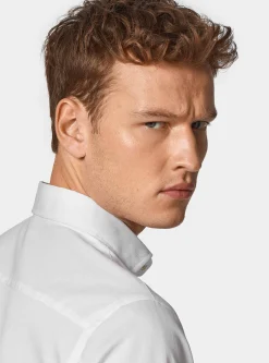 Camicia in puro cotone operato