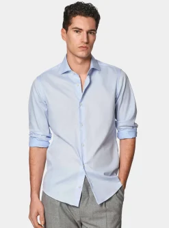 Camicia in puro cotone operato