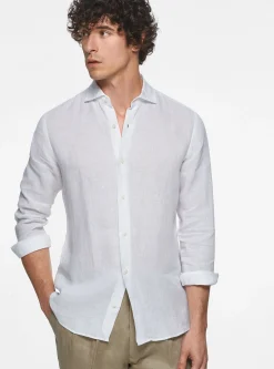 Camicia in puro lino