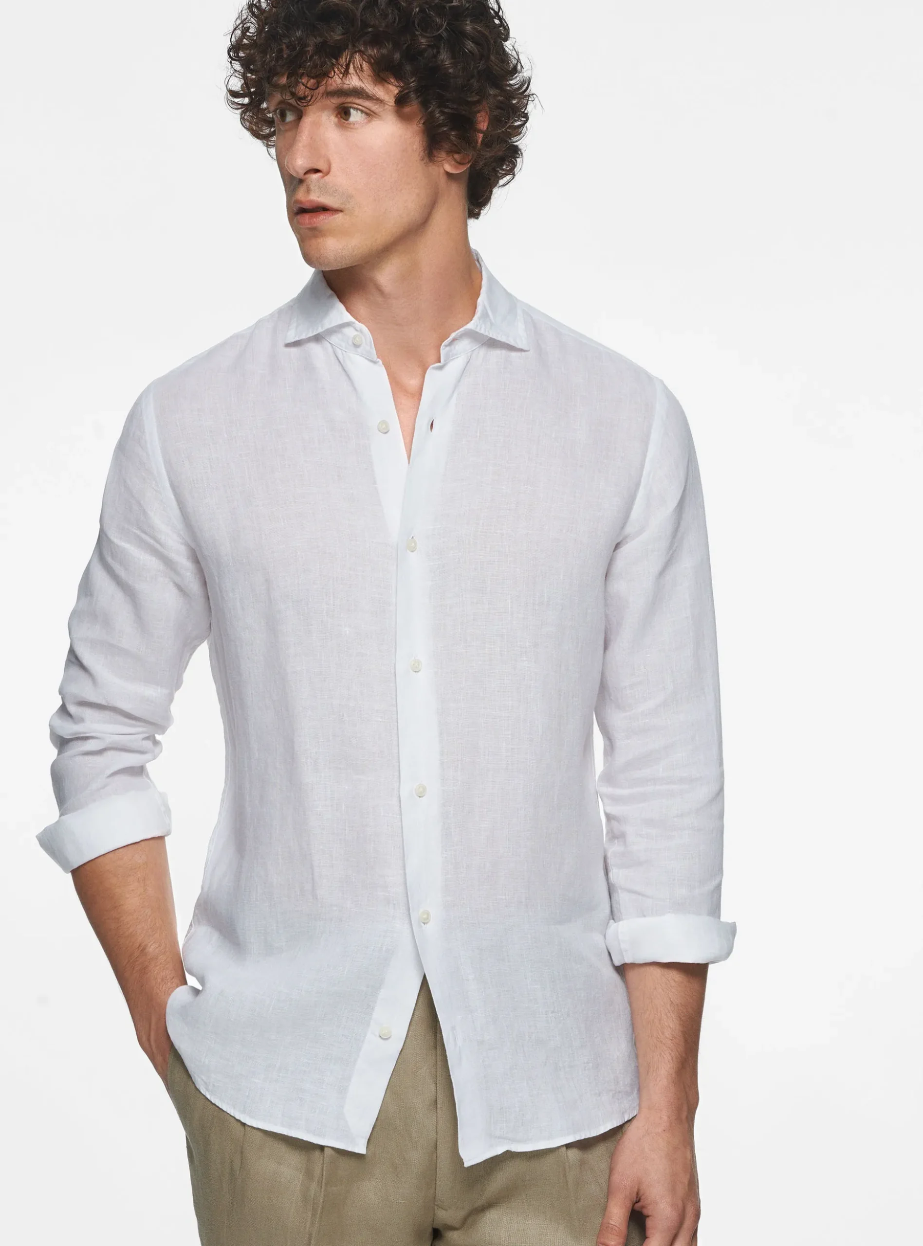 Camicia in puro lino