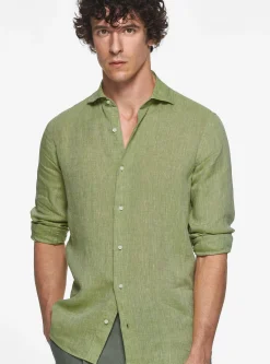 Camicia in puro lino
