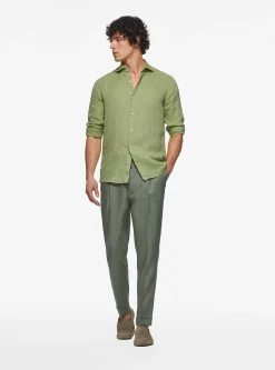 Camicia in puro lino