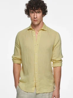 Camicia in puro lino