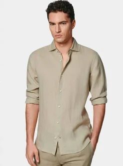 Camicia in puro lino