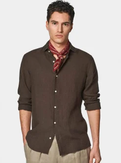 Camicia in puro lino