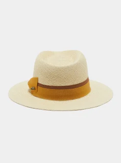 Cappello panama con fascia