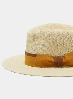 Cappello panama con fascia