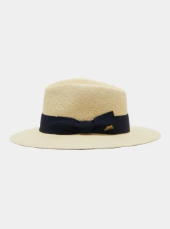 Cappello panama con fascia