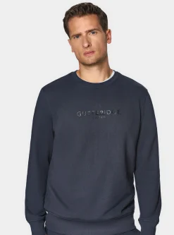 Felpa girocollo GT01 con logo Gutteridge
