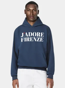 Felpa J'adore Firenze in misto cotone