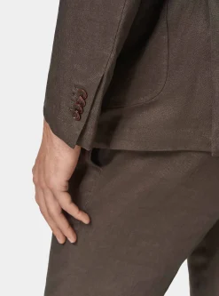 Giacca abito in puro lino