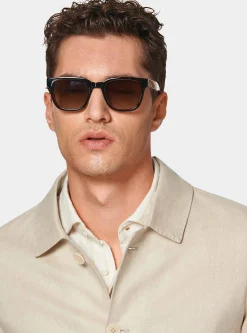 Giacca camicia in puro lino