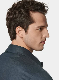 Giacca camicia in puro lino