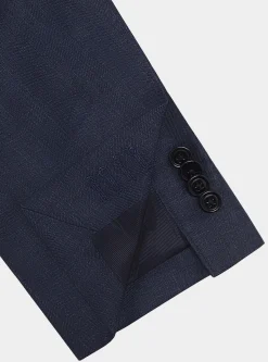 Giacca coreana in puro lino spigato