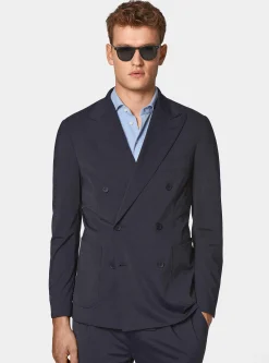 Giacca doppiopetto GT01 in jersey elasticizzato