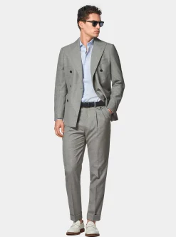 Giacca doppiopetto in pura lana Vitale Barberis Canonico