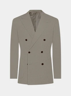 Giacca doppiopetto in pura lana Vitale Barberis Canonico
