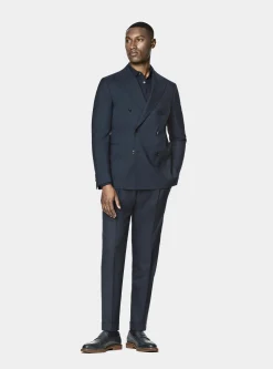 Giacca doppiopetto in pura lana Vitale Barberis Canonico