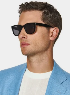 Giacca hopsack in lana Vitale Barberis Canonico