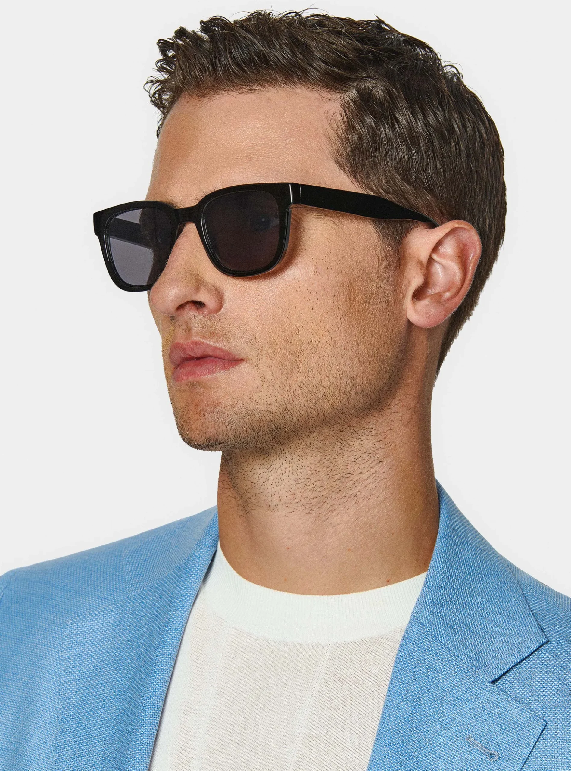 Giacca hopsack in lana Vitale Barberis Canonico