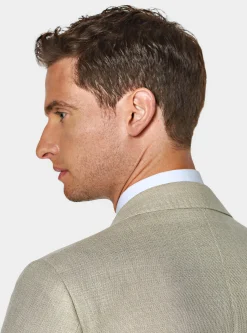 Giacca hopsack in lana Vitale Barberis Canonico