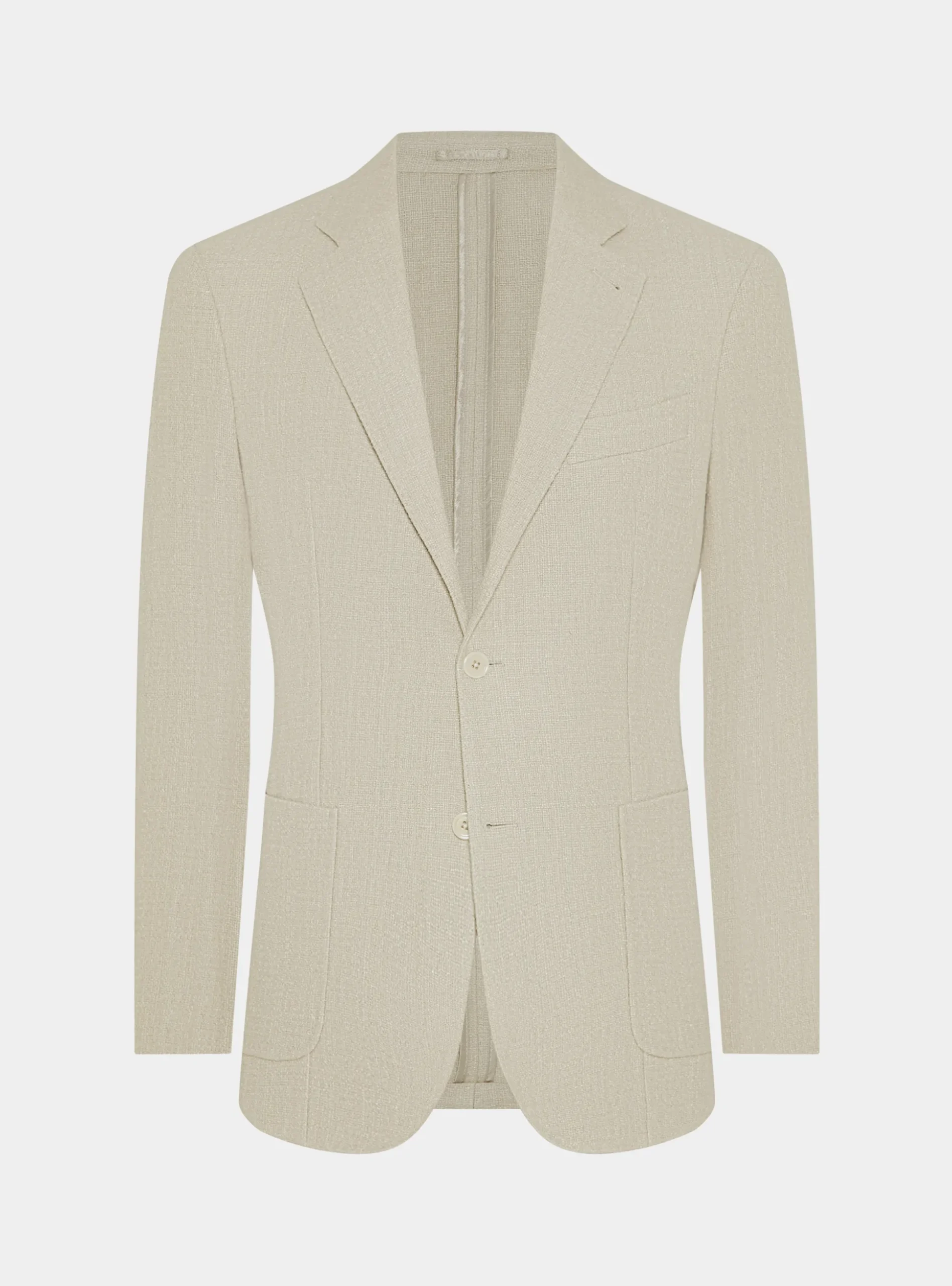 Giacca in lino crepe