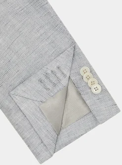 Giacca in misto lino e cotone