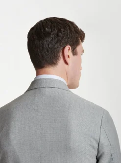 Giacca in pura lana hopsack Vitale Barberis Canonico