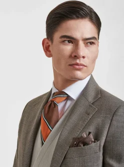 Giacca in pura lana hopsack Vitale Barberis Canonico