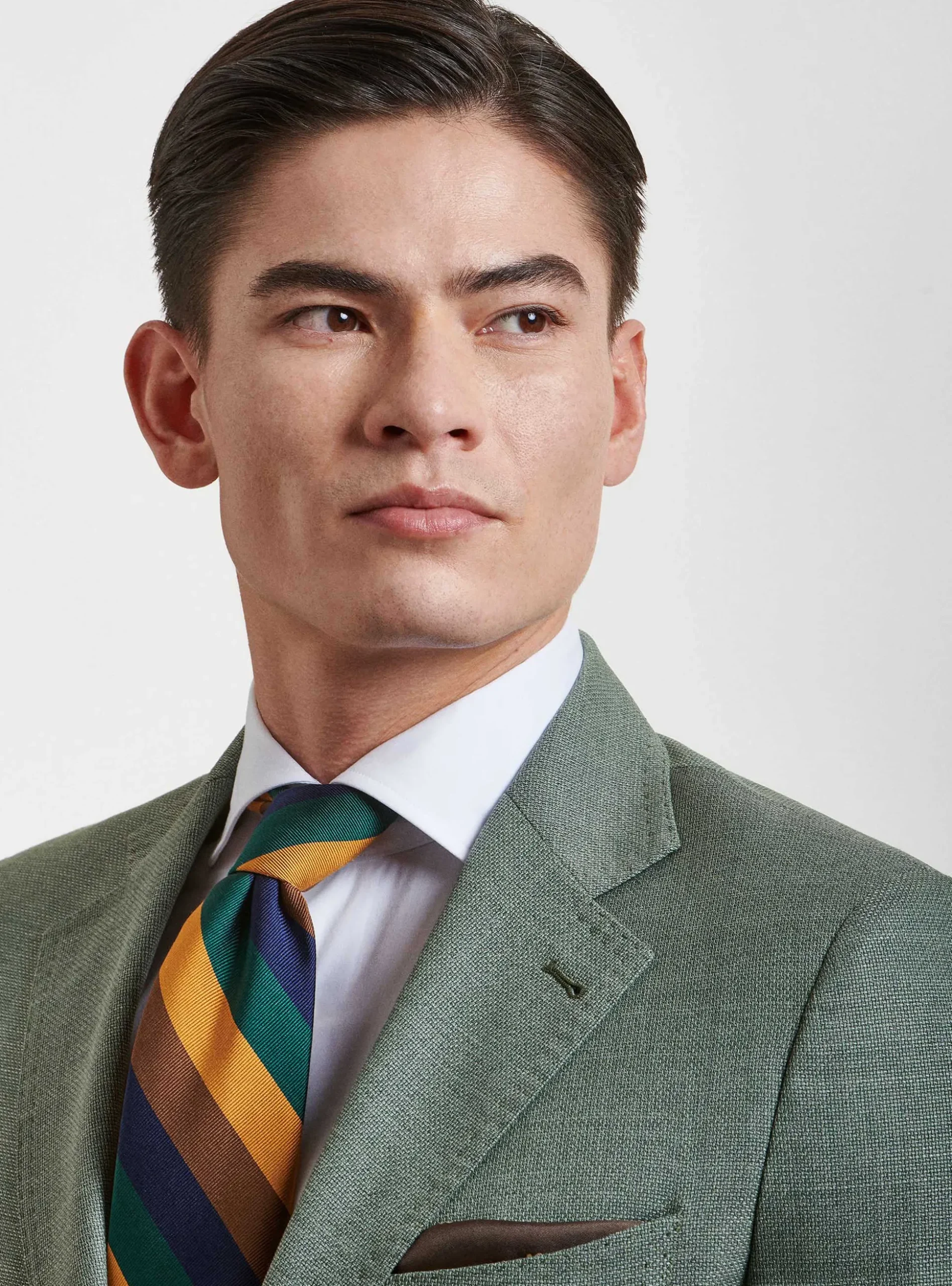 Giacca in pura lana hopsack Vitale Barberis Canonico
