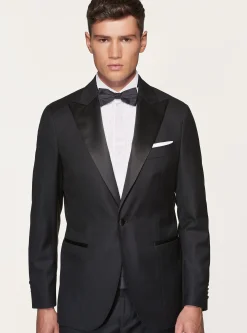 Giacca smoking in pura lana superfine 110's Vitale Barberis Canonico