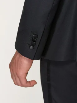 Giacca smoking in pura lana superfine 110's Vitale Barberis Canonico