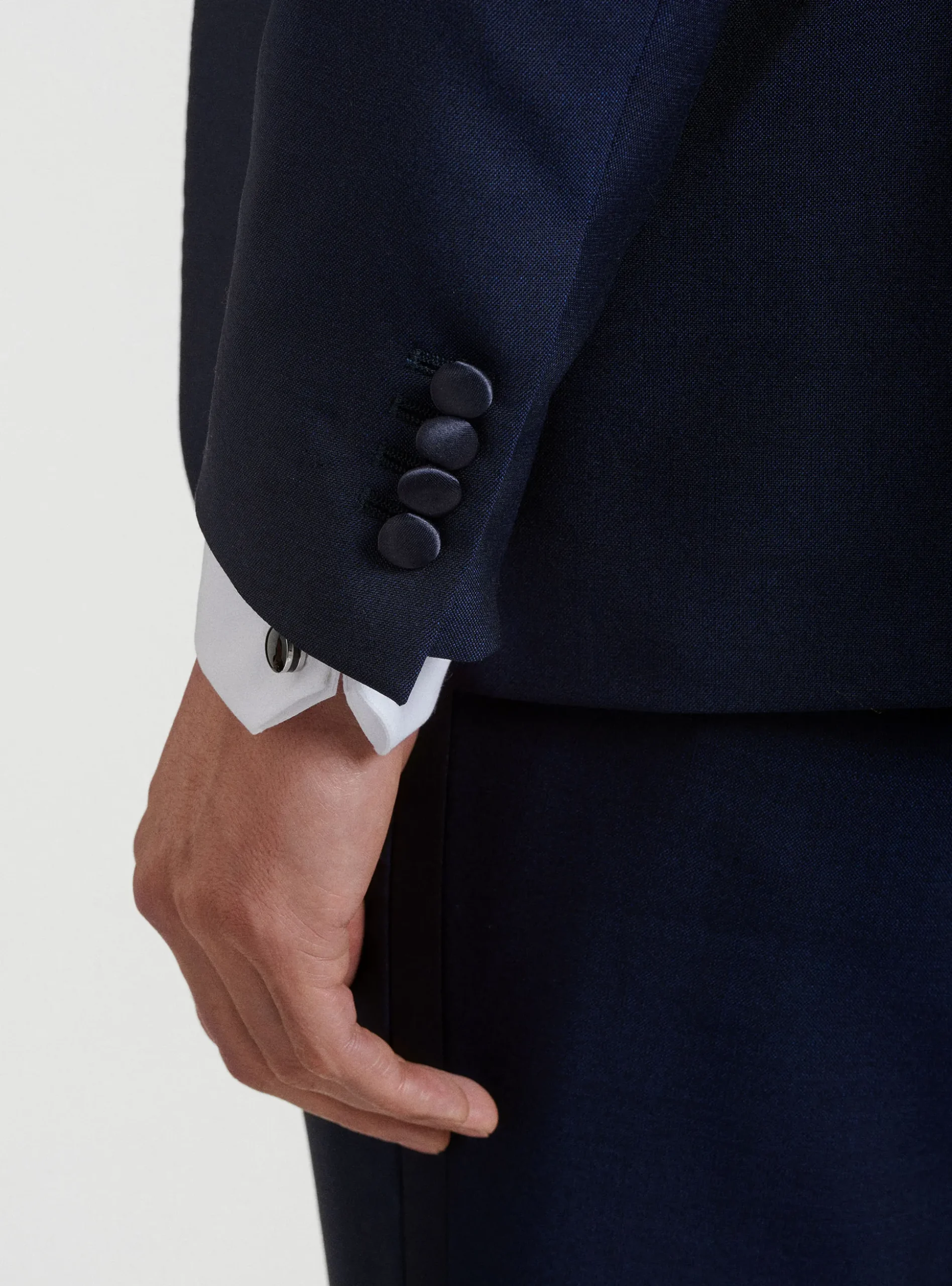 Giacca smoking in pura lana Vitale Barberis Canonico