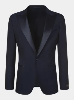 Giacca smoking in pura lana Vitale Barberis Canonico