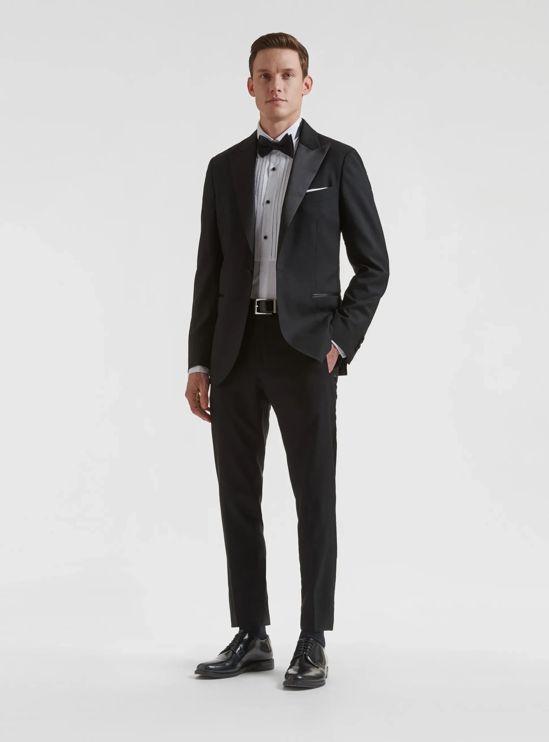 Giacca smoking in pura lana Vitale Barberis Canonico