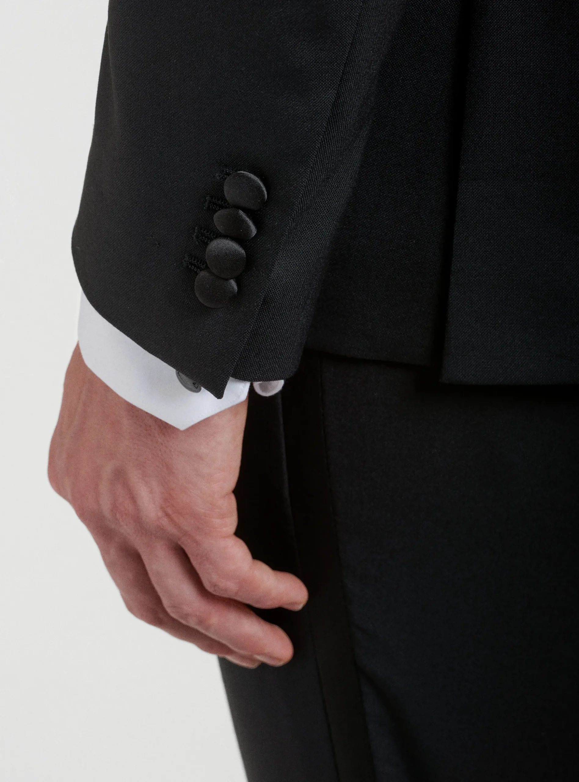 Giacca smoking in pura lana Vitale Barberis Canonico