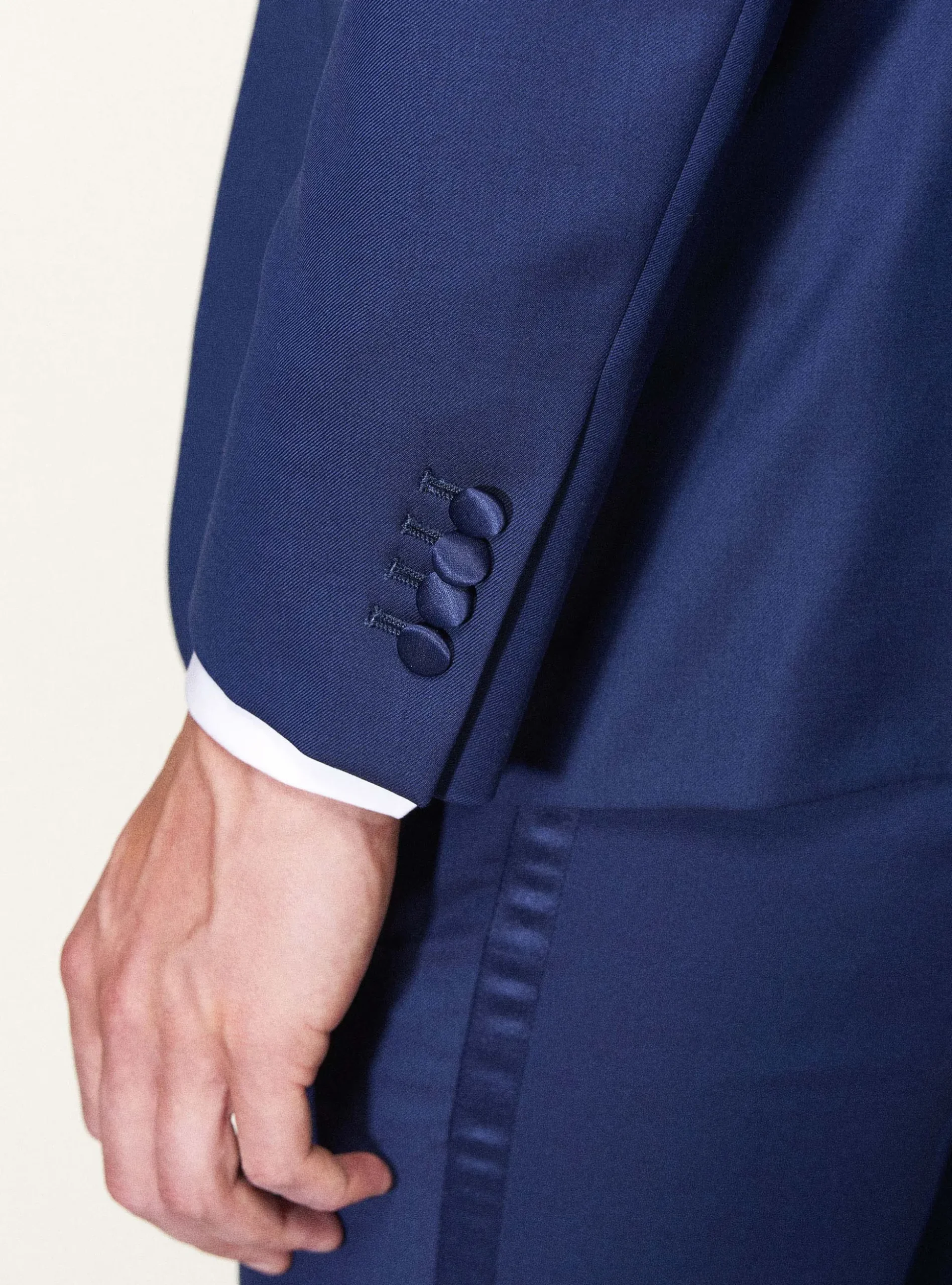 Giacca smoking in pura lana superfine 110's Vitale Barberis Canonico