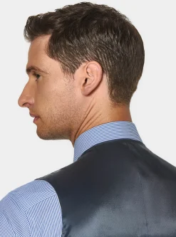 Gilet monopetto in pura lana Vitale barberis Canonico