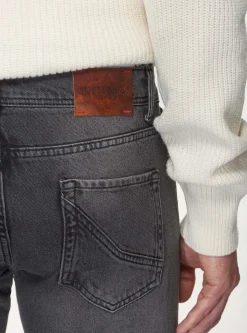 Jeans regular fit grigio scuro