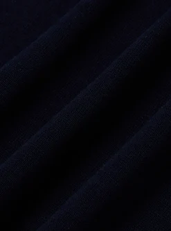 Maglia a polo in cotone e seta