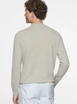Maglia girocollo in cashmere