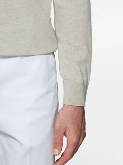 Maglia girocollo in cashmere