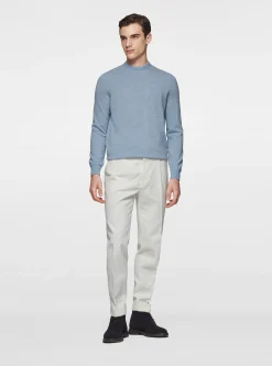 Maglia girocollo in cashmere