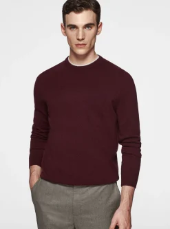 Maglia girocollo in cashmere