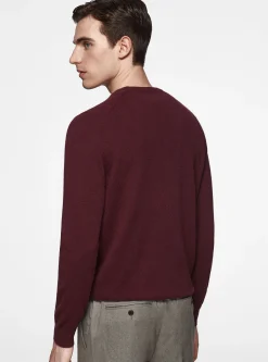 Maglia girocollo in cashmere