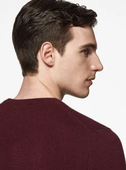 Maglia girocollo in cashmere