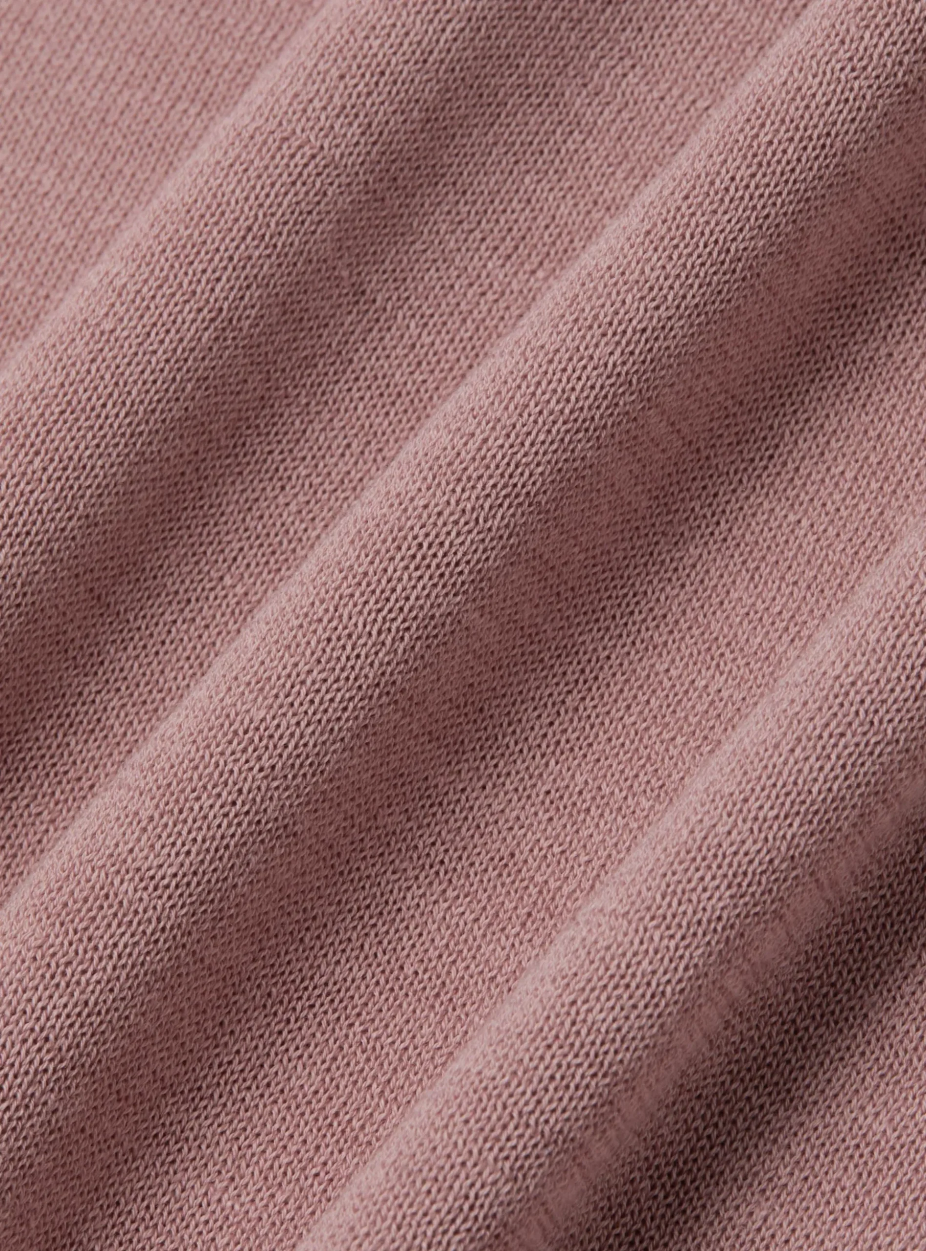 Maglia girocollo in cotone e seta