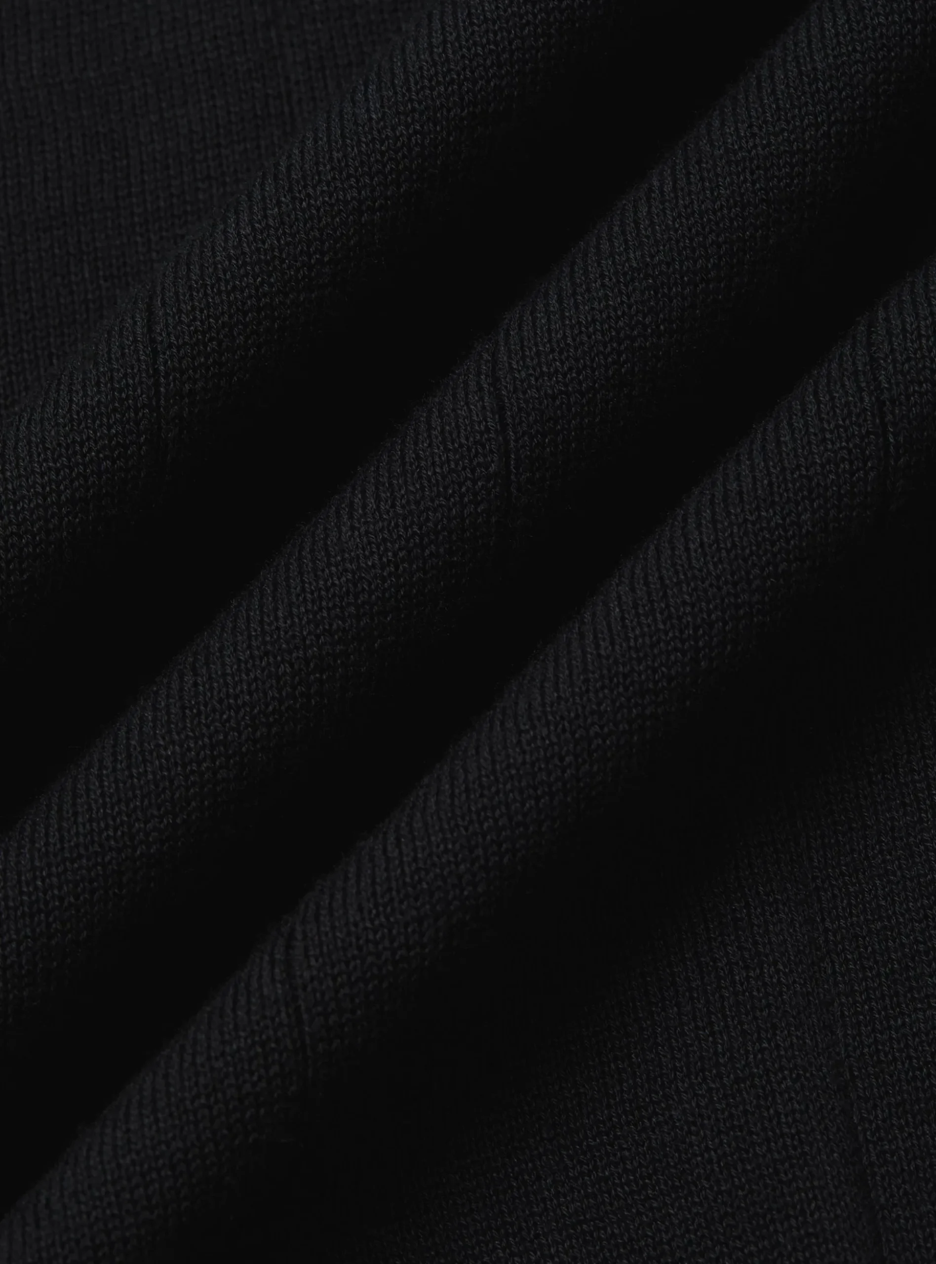 Maglia in puro cotone costa piatta